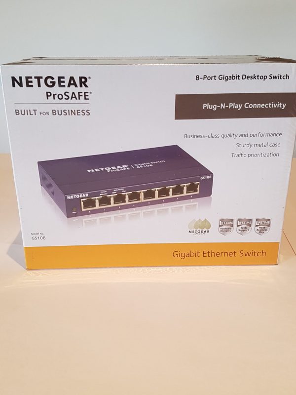 Netgear 8-Port Gigabit Switch $165